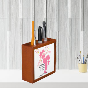 Personalised Dance Teacher, teacher's appreciation Desk Organizer