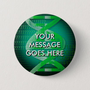 Personalised DNA ID Green Button