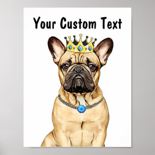 Personalised Dog Wall Art   French Bull Dog