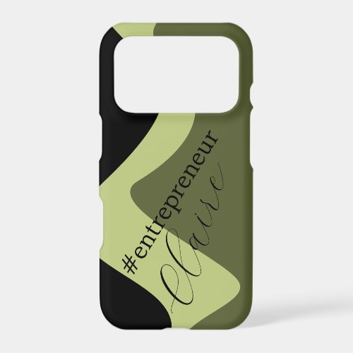 Personalised Entrepreneur iPhone 17 Pro Case