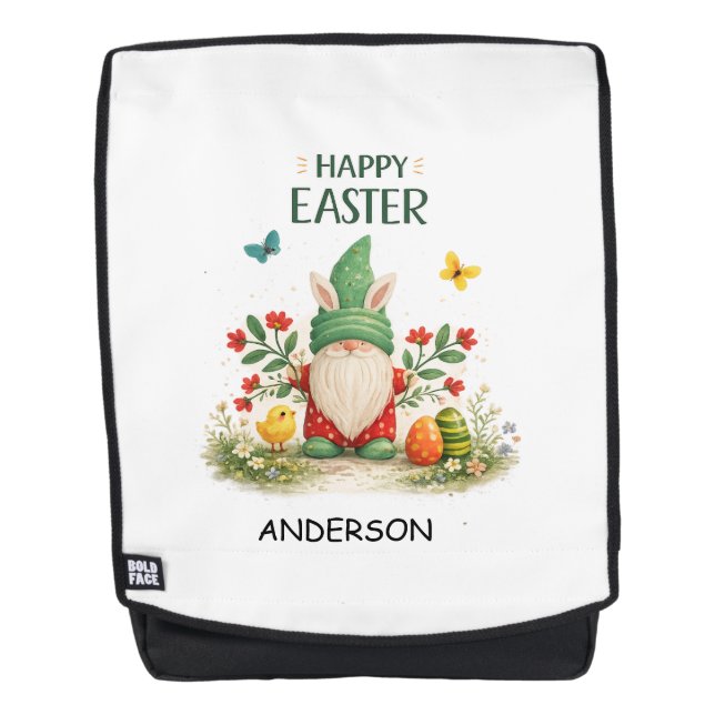 Personalised First Easter mini bag with name Nephe (Front)