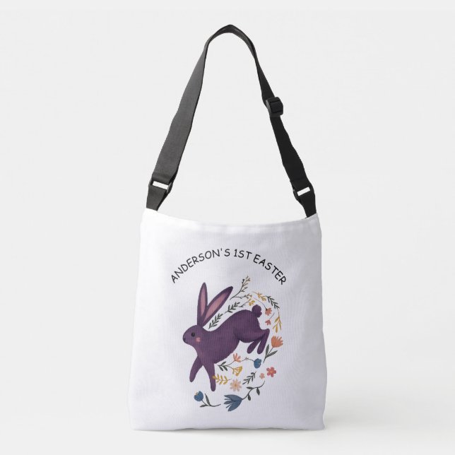 Personalised First Easter mini bag with name Nephe (Front)