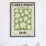 Personalised Flower Market Birth flower Art Print<br><div class="desc">This art print is in the style of a flower market poster. The flowers are Daisies which are the birth flower for April. There is space to personalise the text to change the location to somewhere special to you and the subtitle to someone’s name or birth date. This would be...</div>