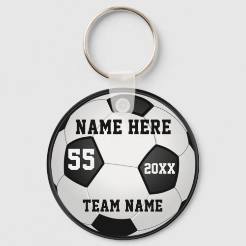 Personalised Football Party Favours BULK or Buy 1 Keychain