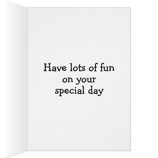 Personalised Friends Party (Inside (Right))