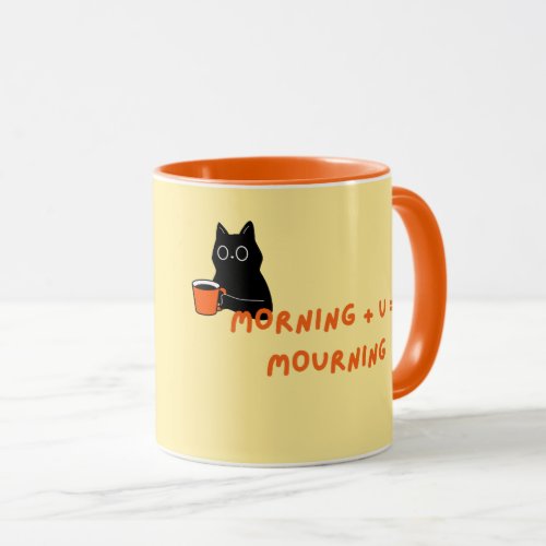 Personalised Funny Cat Gift for Her Him Coffee Mug