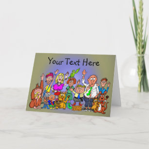 Personalised Good Luck Card