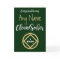 Personalised Green & Gold NA sobriety sober 1 year