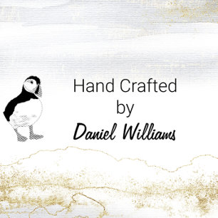Personalised Handmade By self-inking stamp