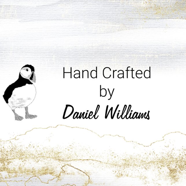 Personalised Handmade By self-inking stamp (Creator Uploaded)