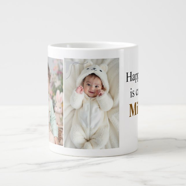 Personalised Happiness Is Called  Photo Mug  (Front)