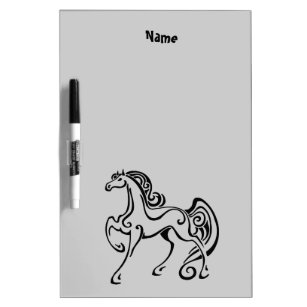 personalised horse art gifts and accessories Dry-Erase board