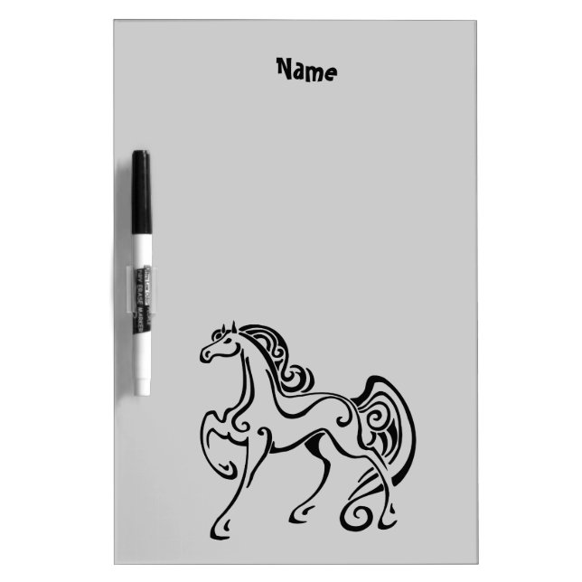 personalised horse art gifts and accessories Dry-Erase board (Front)