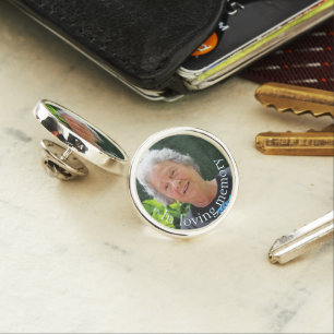PERSONALISED IN MEMORIAM LAPEL PIN