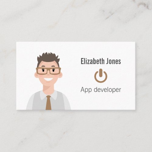 Personalised IT Avatar Business Card