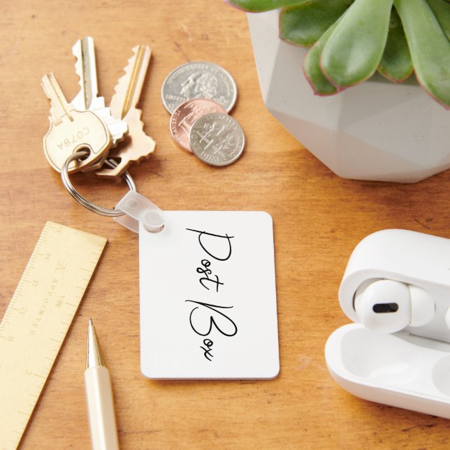 Personalised Keychain with Any Text | Custom Name  (Desk)