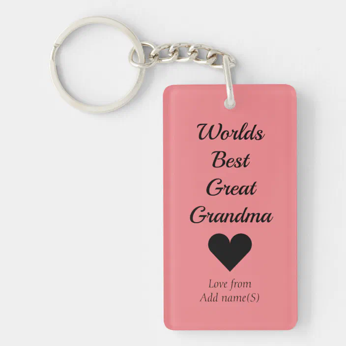 Mothers Day Gift Keyring Personalised Letter Shape A-Z Mum,Grandma ANY NAME