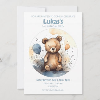 Personalised Kids Birthday Party Invitation