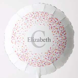 Personalised Large Helium Balloons Hearts