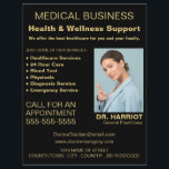 Personalised Logo, General practitioner, Nurse Flyer<br><div class="desc">Personalised Logo,  General practitioner,  Nurse Advertising Flyers By The Business Card Store.</div>