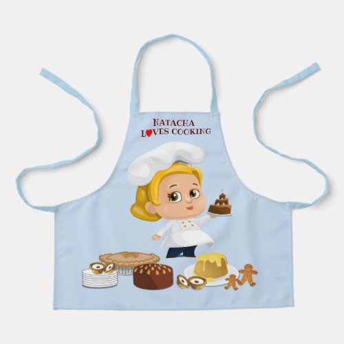 Personalised Love Cooking Apron