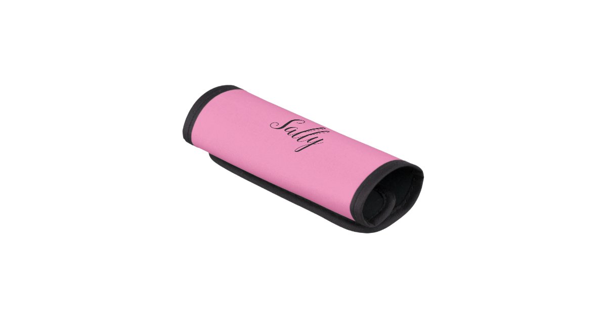 Personalised luggage handle wrap Zazzle