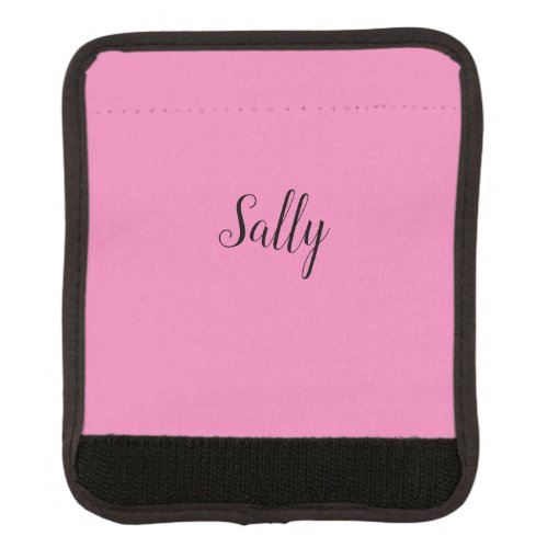 Personalised luggage handle wrap Zazzle