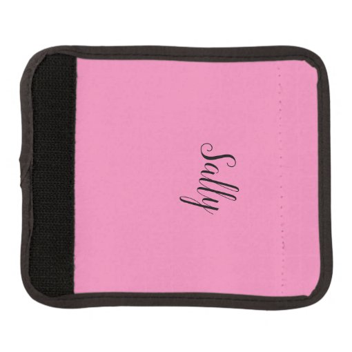 Personalised luggage handle wrap Zazzle