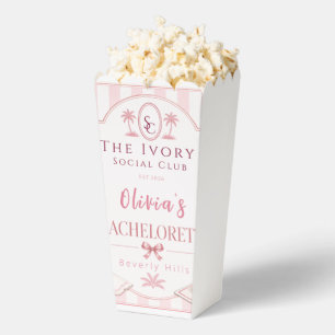 personalised Lux Pink Bachelorette Party bridal Favor Boxes