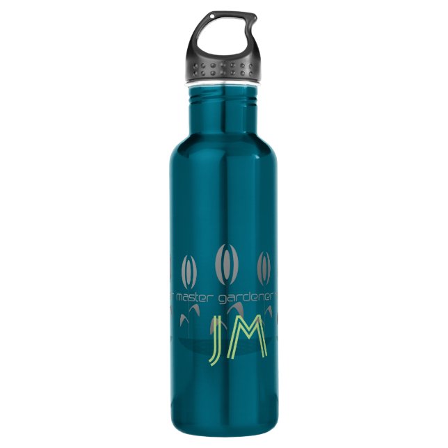 Personalised Master Gardener Water Bottle (Front)