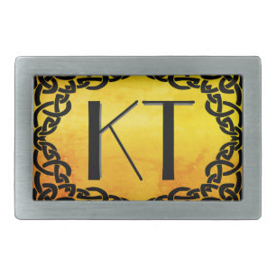 Personalised Monogram Name Belt Buckle