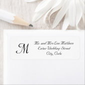 Personalised Monogram Wedding Invitation Labels Zazzle Personalised Monogram Wedding Invitation Labels Zazzle