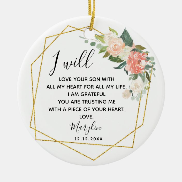 mother of the groom ornament