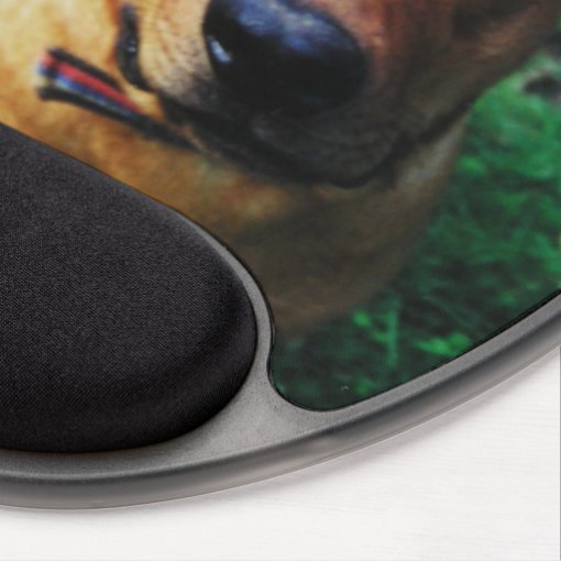 Personalised Mouse Mat With Wrist Support Zazzle