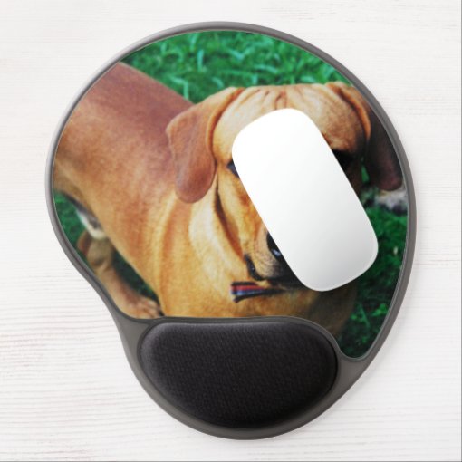 Personalised Mouse Mat With Wrist Support Zazzle