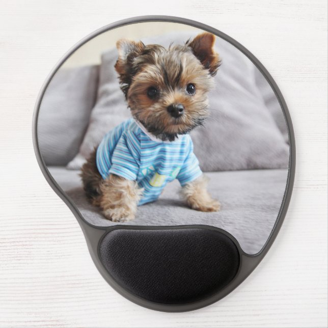 Personalised Mouse Mat With Wrist Support (Front)