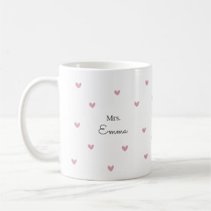 Personalised Mr and Mrs Coffee Mug