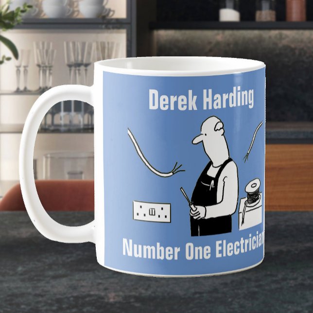 Personalised Mug for an Electrician (Creator Uploaded)