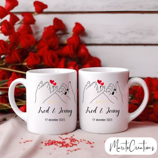 Personalised mug to celebrate Valentine's Day. (Creator Uploaded)