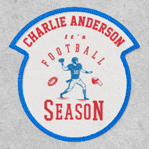 Personalised Name Badge FOOTBALL SEASON Game Team