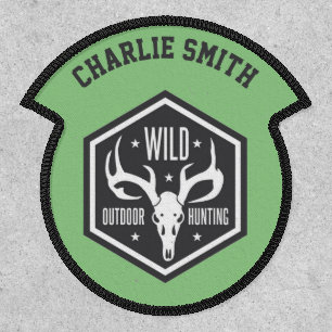 Personalised Name Badge Outdoor Hunting Adventures
