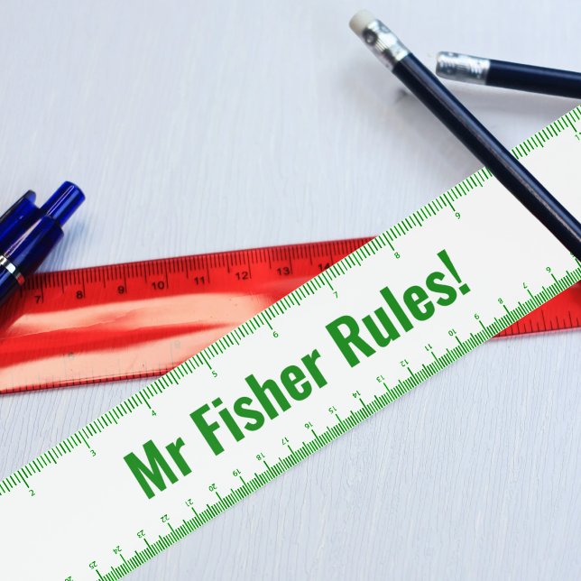 Personalised Name Custom Text Customised Ruler (Creator Uploaded)