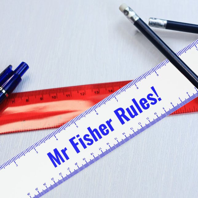 Personalised Name Custom Text Customised Ruler (Creator Uploaded)