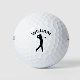 Personalised Name Golf Balls