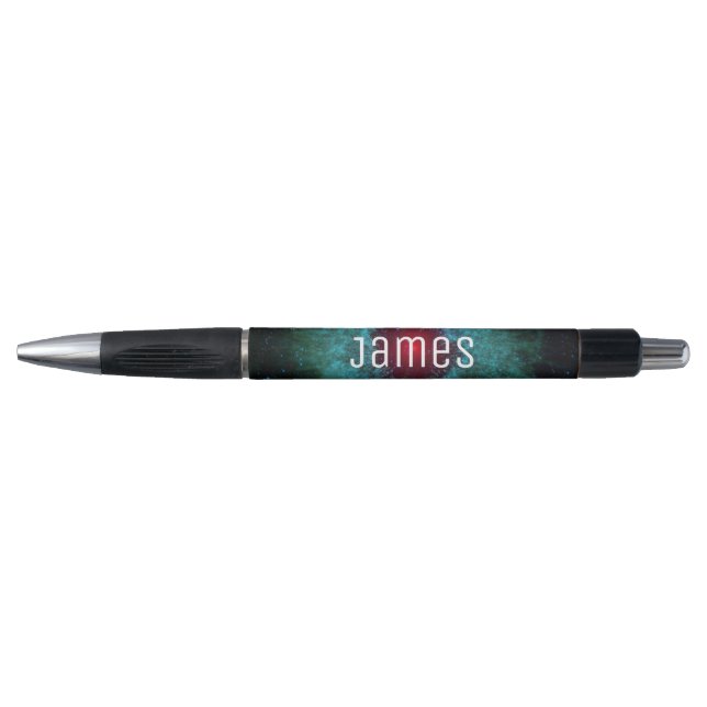 Personalised name nebula astrophysics student pen (Front)