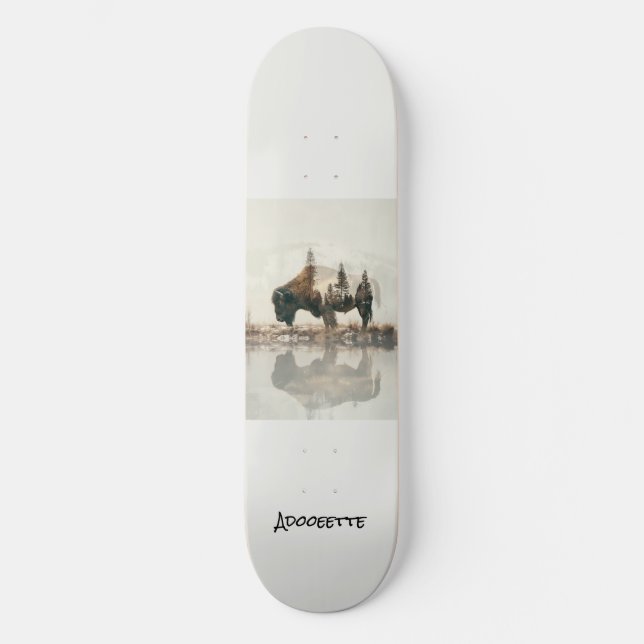 Personalised Native American Skateboard (Front)