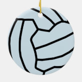 Personalised Netball Ball Design Ceramic Ornament | Zazzle