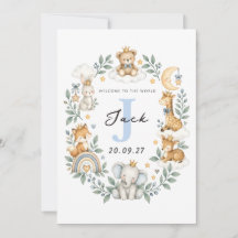 Personalised New Baby Card For Welcoming Card