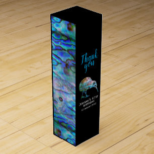 PERSONALISED NEW ZEALAND KIWI PAUA FAVOUR BOX