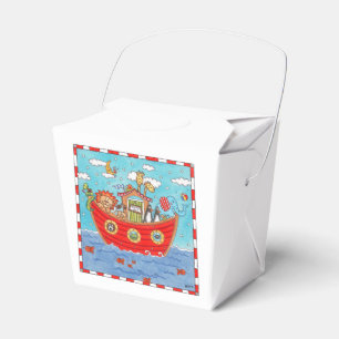 Personalised Noah's Ark Favor Boxes
